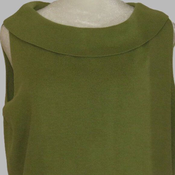 Chistopher & Banks Women's Sleeveless Sweater Blouse Size L (C341) - Picture 1 of 6